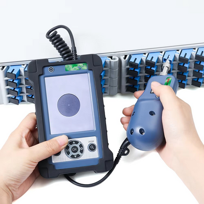 KIP-600V 400X Fiber Optic Inspection Probe Kit 3.5 Inch Display 4000mAh Battery
