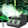 3 IN 1 Smoke Fog Bubble Machine LED Stage DJ Light Fogger DMX512 Remote Control