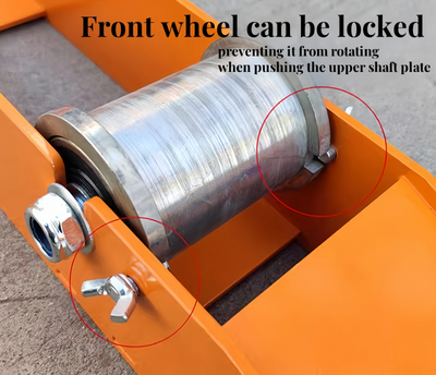 Industrial Cable Rack Cable Roller Stand w/Foldable Steel Base TangleFree System