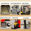 Portable Edge Bander Manual Woodworking Edge Banding Machine Double Side Gluing