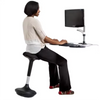 Wall Mounted Folding Desk/ Wooden Drawing Stool Wobble Stool Height Adjust Chair