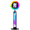 175cm 360° Photo Booth Machine Selfie Digital Portable PhotoBooth with LED Light