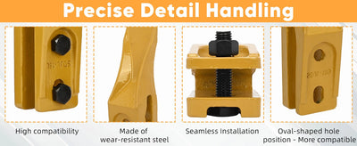 Bucket Tooth Bar Tractor Bucket Teeth Trenching Bucket Teeth for Mini Excavator