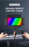 LED RGB Video Light Photo Studio Lamp Photography Panel Lighting w/1.6M Stand
