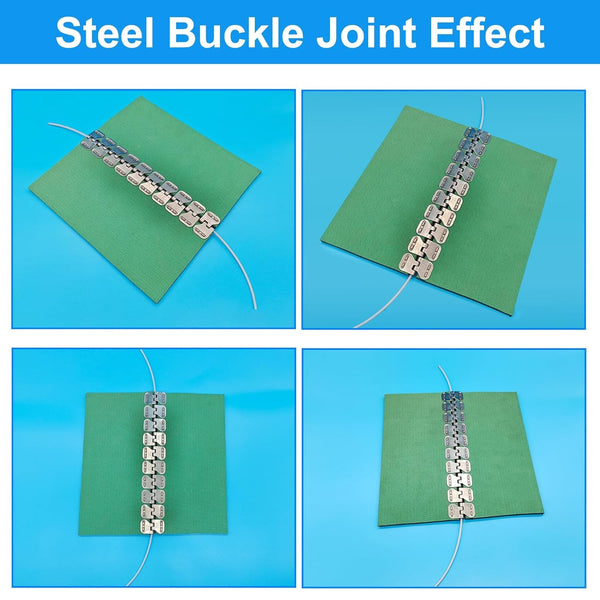 60cm*4pcs  Conveyor Belt Fastener Carbon Steel Conveyor Staples Lacing Belt