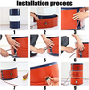 Electric Oil Drum Silicone Heating Belt Band Drum Heater Gas Tank Metal Barrel