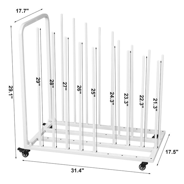 Art Drying Rack Painting Canvas Storage Rack Metal Drawing Storage Rack