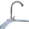 Commercial Floor Mop Sink with Drain Button Utility Sink Water Faucet Kits AU