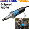 Electric Die Grinder 750W 6 Speed Adjustment Straight Grinder Polishing Tool AU