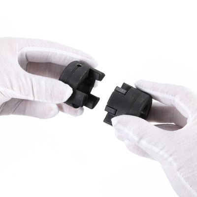 L075/L095 1/2" to 1" Flexible L-Jaw Coupling Coupler Set HT250 Cast Iron