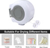 Double Retractable Washing Lines Heavy Duty Clothes Line Indoor Outdoor 30M Long