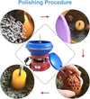 3.5L Electric Vibrating Tumbler Jewelry Polishing Machine Vibratory Rock Tumbler