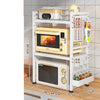 3 Tier Microwave Shelf Kitchen Adjustable Oven Storage Rack Stand Cabinet Holder