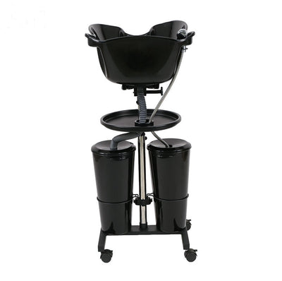Hair Basin Salon Mobile Backwash Shampoo Bowl Sink Hairdressing Washing Portable