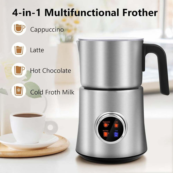 Milk Frother and Steamer Electric Milk Frother Automatic Warm / Cold Foam Maker
