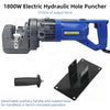 10T Electric Hydraulic Hole Puncher Metal for Angle Iron Aluminum Copper Plate