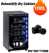100L Digital Dehumidify Dry Cabinet Camera Lens Electronic Equipment Storage Box
