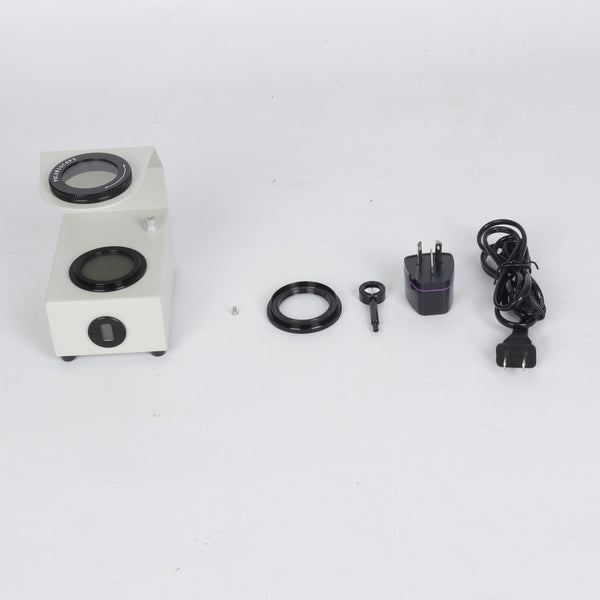 Desktop Polariscope With LED for Gemstones & Crystals Jewelry Mineral ID Tool