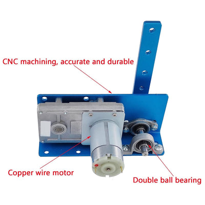 24V Reciprocating Swing Motor Max Speed 90rpm for Holiday Decor Halloween Props