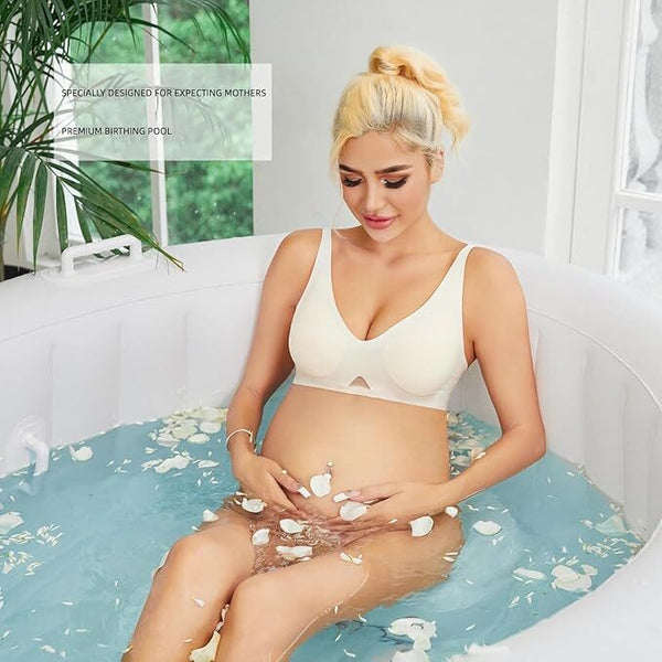 Inflatable Birth Pool Mom Birthing Pool for Home Birth Moms Air Pump Kits AU