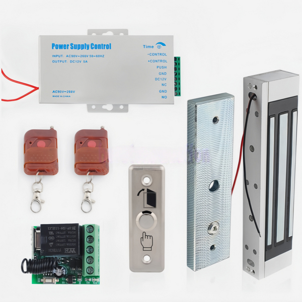 280KG Kit Electric Magnetic Door Lock Access Control System Security Kit AU