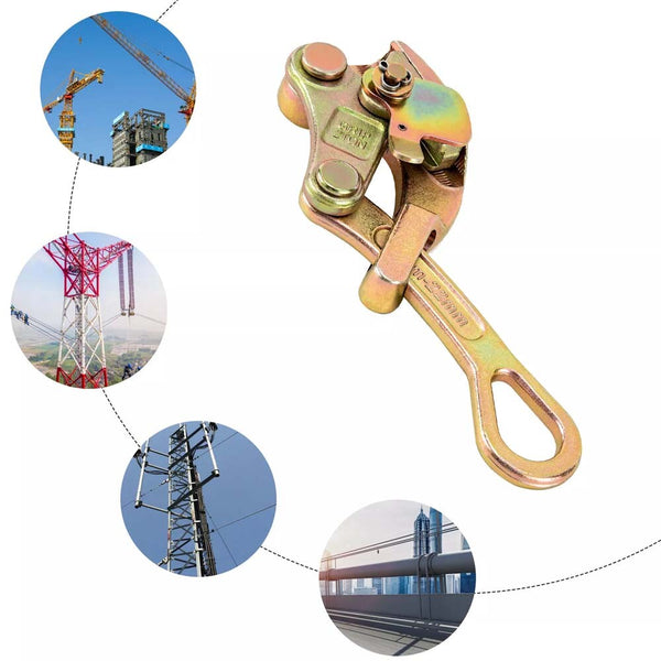 Cable Grip Wire Gripper Steel Cable Puller Tool for Wire Rope,Pulling 4408 Lbs