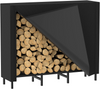 Firewood Rack with Cover Log Holder Firewood Heavy Duty Wood Storage Outdoor AU