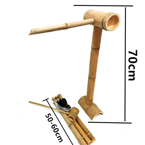 Bamboo Water Flow Ornaments Courtyard Water Circulation Bamboo Water Flow Device