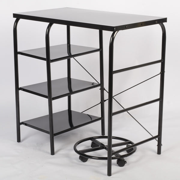 Gas Stove Cooking Table 3-Tier Kitchen Storage Rack Dish Organizer Detachable