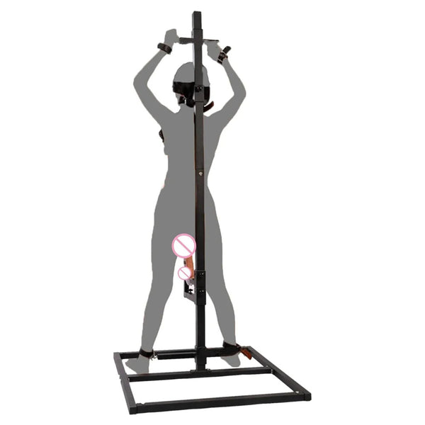 BDSM Spreader Bondage Sex Restraints Metal Stand SM Toys Sex Furniture