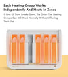 Cartridge Wax Warmer Kit Roll-On Heater With 6 Cartridges For Salon & Home Use