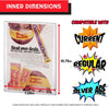 10 Pcs Comic Book Card Holder Comic Sleeves 19*28cm Hard Comic Display Case
