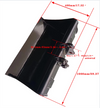 Excavator Attachment Soil Sieving Bucket Metal Wide Backhoe Rake for Mini Digger