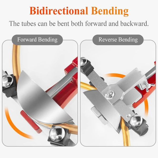 Pipe Tube Bender Ratcheting Tubing Bender Pipes Bending Tools Air Conditioning