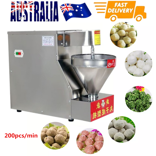 750W Meat Ball Making Machine Fish Chicken Meatball Forming Maker 200pcs/min