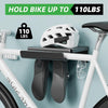 Bike Wall Mount Rack Indoor Bicycle Storage Garage Bike Holder Store Helmet Shoe