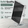 Card Show Display Case Aluminum Lockable Trading Card Display Case Wth Handle