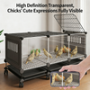 Quail Chicken Duck Coop Rabbit Hutch Large Hutches House Hen Run Cage Playpen