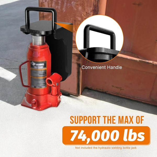 2x Heavy-Duty Shipping Container Jack Lug Leveler with U-Shaped Handle Shippin