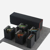 Card Deck Storage Box Durable Separated Case Carrying Trading MTG Card Organizer