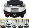 9Cups Stovetop Espresso Moka Pot Percolator Coffee Maker Stainless Steel w/Stove