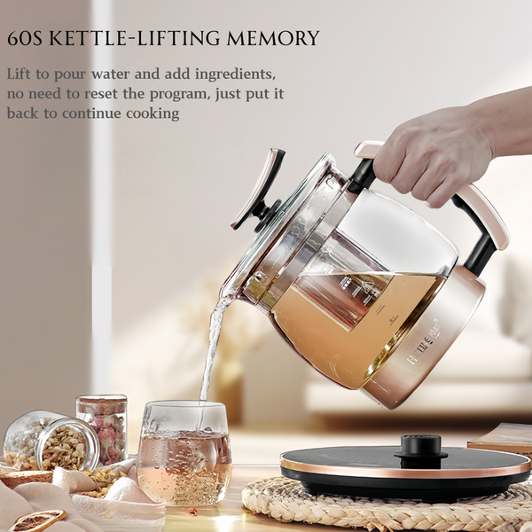 Nisorpa 2.5L Multifunctional Electric Kettle W/ 23 One-Touch Menus Quick Boil