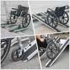 Folding Wheelchair Ramps for Step 5/6FT Portable Antiskid Loading Threshold Ramp