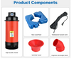 25000GPH Fountain Aerator Large Water Pond Pump Floating Fountain Circulation AU