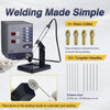 Spot Welder Automatic Numerical Control Touch Pulse Argon Dental Jewelry Machine