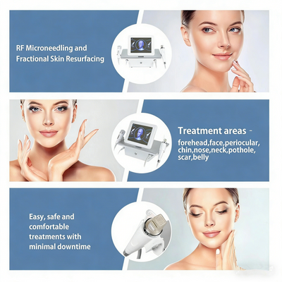 RF Micro-ne-edling Machine w/Cold Hammer-Anti-Aging,Pore Tightening 4 Cartridges