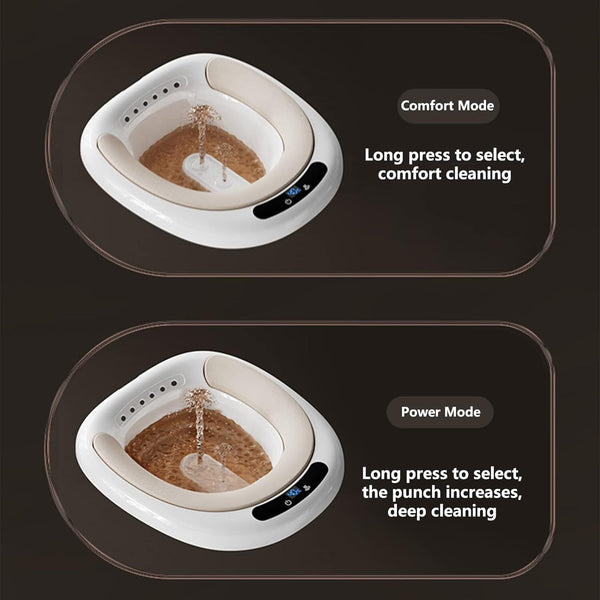 Sitz Bath Postpartum Hemorrhoids Patients Healing Toilet Seat Electic Bidet Tub