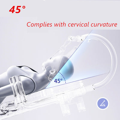 Lumbar Traction Bed Table Cervical Spine Stretching Therapy Massage Pain Relief