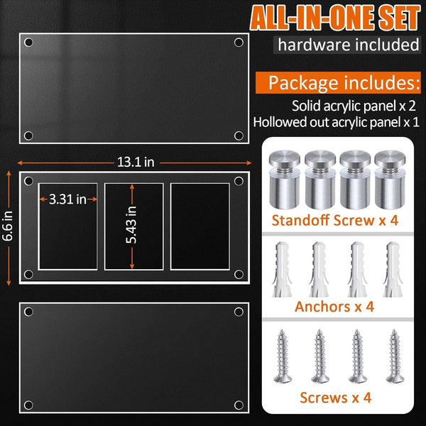 3/9/10 Card Display Frame PSA Trading Card Frame For Pokemon/NBA/Sports Cards