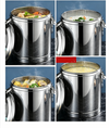 Stainless Steel Insulated Barrel Beverage Dispenser with Spigot Keep Hot Cold
